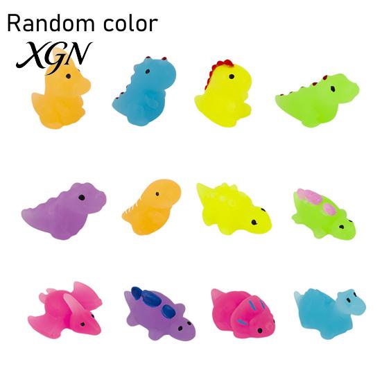 Stress Relief Gadget Mini Dinosaur Squeeze Toy Anxiety Cartoon Dino Sensory Kids Soft Stretchy Ball Home Office Worker Relaxation Tool
