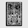 Ancient Astronaut. Pakal Maya Sarcophagus Lid Metal Poster Sign Club Mural Wall Art Plaque Tin Room Decoration Home Decor