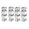 4pcs BNC Male To Male Coax Coupler Video Connector Adapter RF Convertor