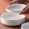 Белая керамическая западная тарелка глубокая тарелка тарелка для стейка западного ресторана тарелка для запеченного риса тарелка для салата и фруктов тарелка для пасты
