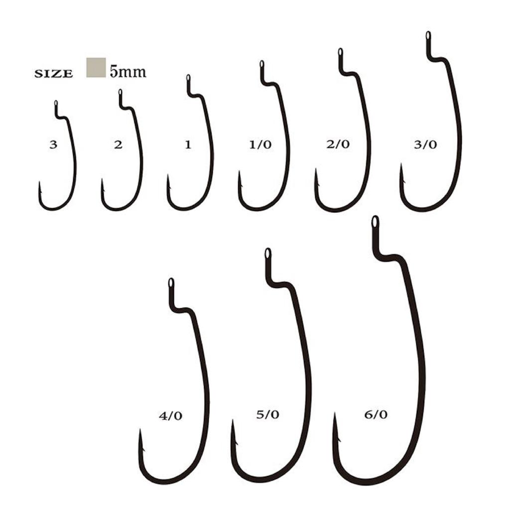 Ryugi HLI052 Limit Offset Worm Narrow Gap Size 3/0 (4146)