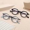 Blue Light Blocking Reading Glasses Irregular Frame Square Seniors Eyewear Japanese Style Readers Glasses For Women & Men