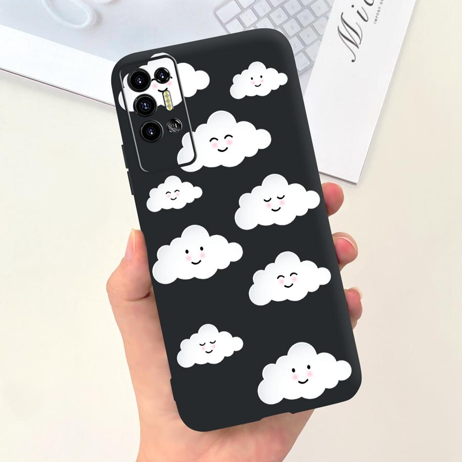 Чехол для Tecno Pova 2 LE7 LE7n Милый Мультяшный Динозавр Мягкий Силиконовый Чехол для Телефона Для Tecno Pova 2 Pova2 Задняя Крышка 6.9'' Сумки