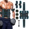 Electronic Muscle Toner EMS Stimulator Abdominal Toning Belt Abs Muscle Training Device Sports Fitness Workout Equipment Unisex