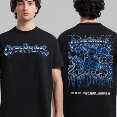 Футболка The Offspring Supercharged Worldwide North American Tour 2025 Высококачественная Роскошь для Мужчин и Женщин Топ Y2k