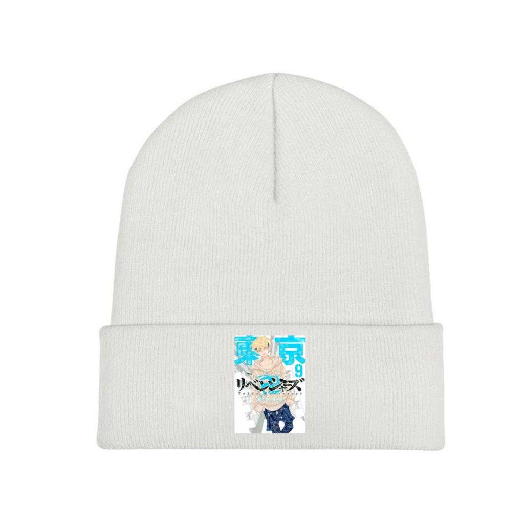 Chifuyu Токио Мстители вязаная шапка для женщин унисекс Skullies шапки зимние шапки японского аниме Takeemichi Hanagaki теплая кепка дыни