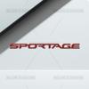 AADP1 3D Car Styling For Kia Seltos Sportage Carnival Letter Emblem GDI Hybrid Badge Metal Stickers Rear Trunk Decals Auto Accessories