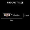 1/2/5/10pcs Car Stickers emblem Auto Decor Decals Window Wiper Stickers For Cadillac Escalade GT4 XT4 ATS XT5 CTS XTS RS