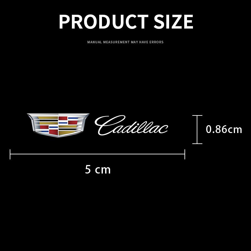 1/2/5/10pcs Car Stickers emblem Auto Decor Decals Window Wiper Stickers For Cadillac Escalade GT4 XT4 ATS XT5 CTS XTS RS