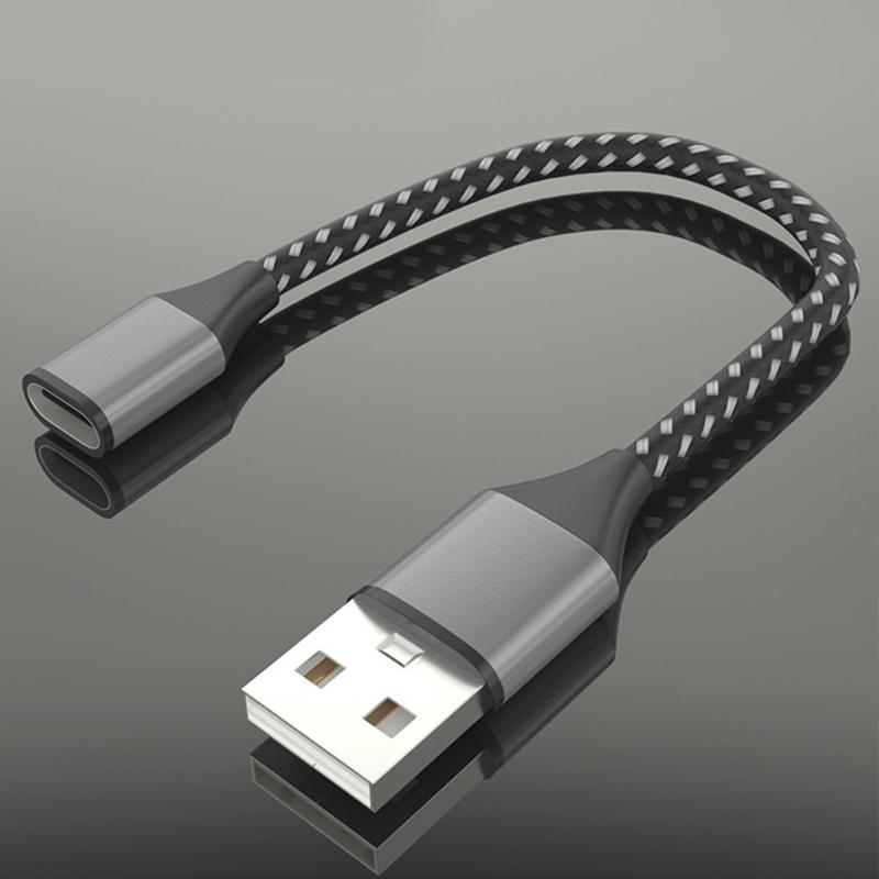 USB 2.0 Адаптер Папа на Type C Мама 480 Мбит/с Синхронизация Данных для Ноутбука ПК USB Зарядных Устройств Удлинитель Конвертер