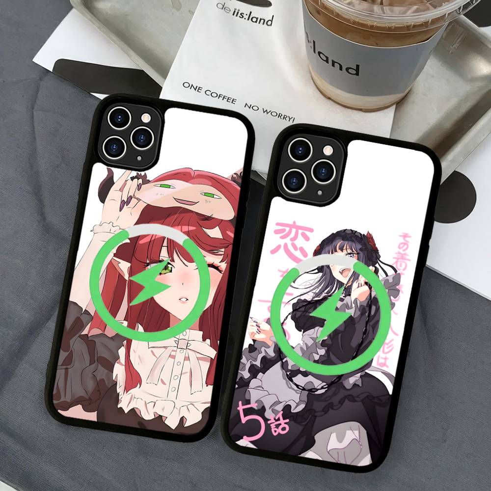 Чехол для телефона My Dress Up Darling Магнитный Для Magsafe Для IPhone 17 16 15 14 Plus 13 12 11 Pro Max