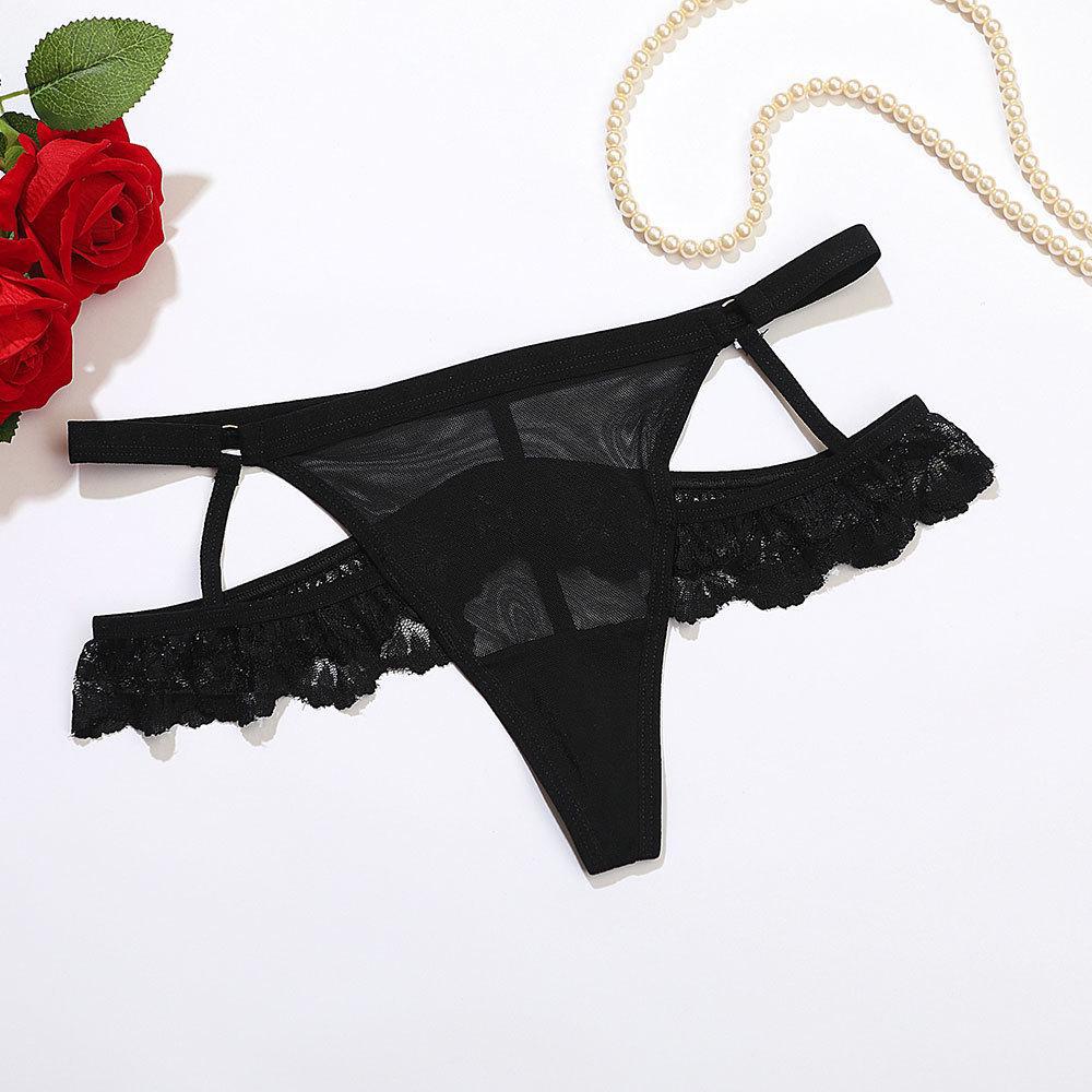Сексуальные прозрачные сетчатые стринги - соблазнительное нижнее белье с Т-образной спинкой для женщин (Стиль 9004)