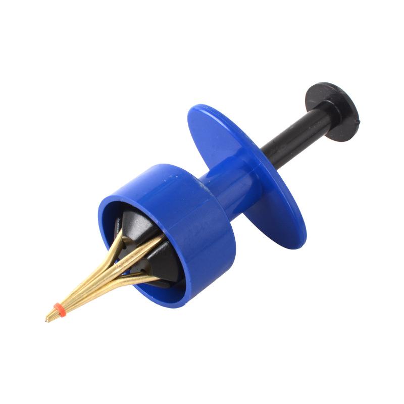 Зажим для наживки-красного червя на резинке, доступен в больших и малых размерах для крепления живой наживки