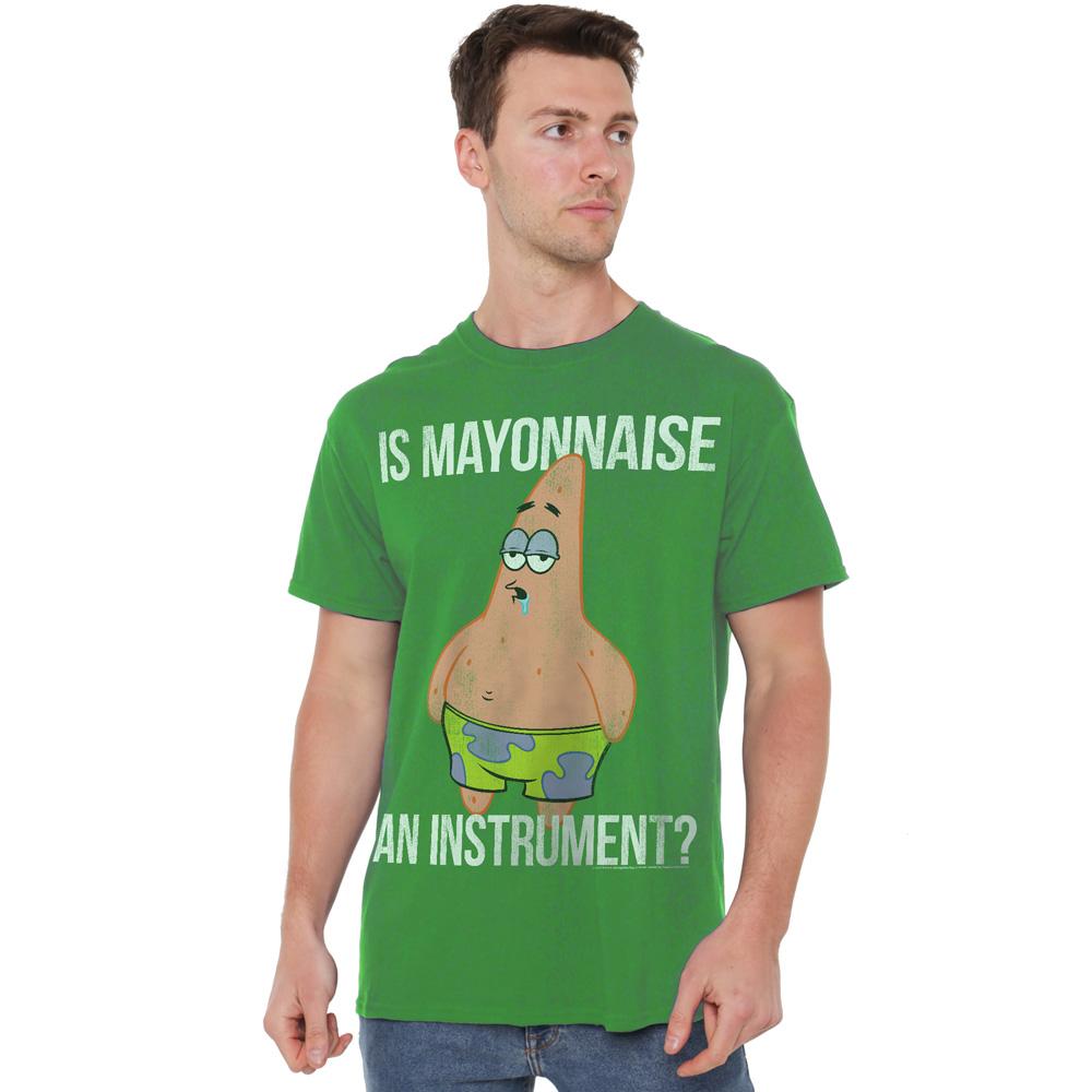 SpongeBob SquarePants Mens Mayonnaise Instrument T-Shirt