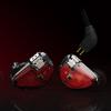 QKZ VK5 Flagship Headset In -ear Headphones 4 Unit Dynamic Bass Mobile Phone Line Control Metal Headset Earplug