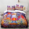 Комплект постельного белья Cartoon Thundercats, простыня, двуспальная кровать, двуспальная кровать, детский комплект постельного белья из микрофибры или полиэстера, пододеяльник, комплект домашнего текстиля