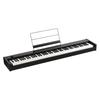 KORG D1 88-Key Digital Piano for Beginners, Made In Japan RH3 Keyboard, Damper Pedal, Music Stand Included, Repeated Notes, Black