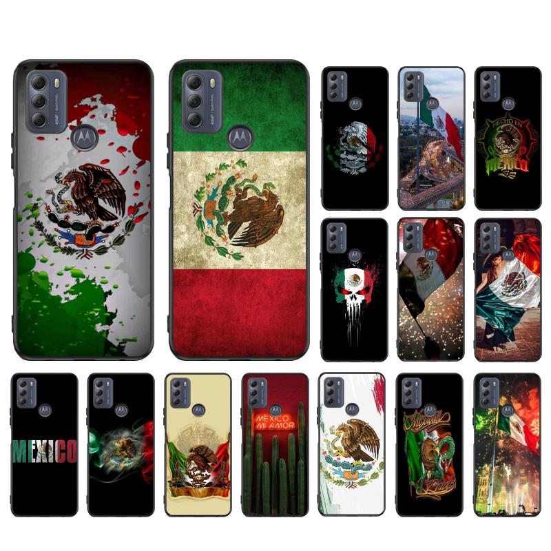 Чехол для телефона с флагом Мексики для Motorola Moto G82 G22 G62 G13 G32 G53 G31 G60 G52 G100 G200 G42 G41 G51 G30 G10 G20 G50 G Shell