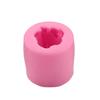 Pink 3D Rose Cookie Food Grade Silicone Soap Mould DIY Flower Fondant Cake Molds Baking Tool