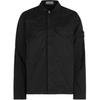 FW24 Pima Cotton Logo Polo Zip Shirt Jacket Men Jacket Black 811510210-V0029