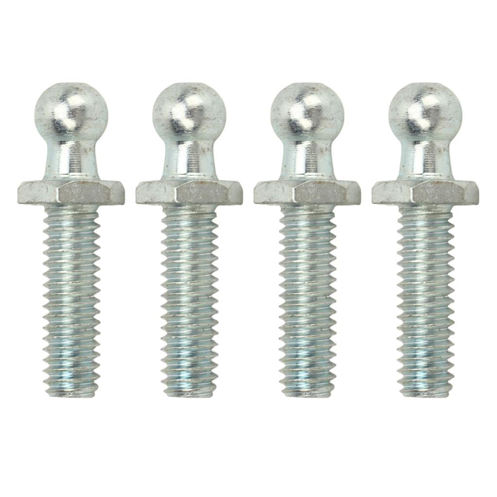 4Pcs 10mm   Studs 5Celsius16‑18 Thread High Hardness Rugged Stable   Studs Washers Kit for Tool Boxes RVs Cars