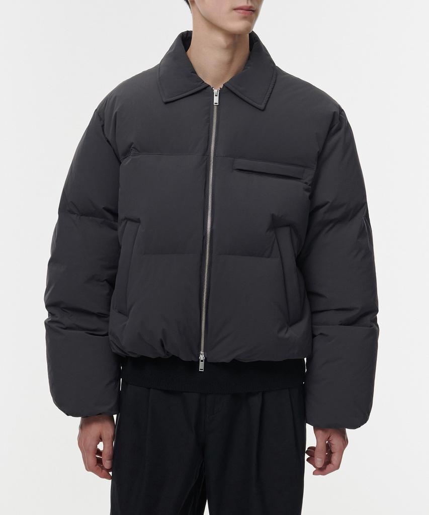 Musinsa Standard Colored Down Puffer Short Padded Jacket [Dim Grey]