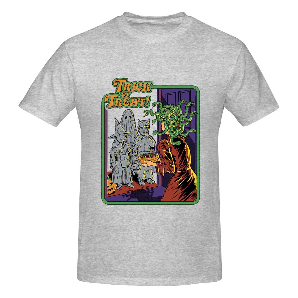 Trick Or Treat Dating Tshirt Japanese Style Fresh Seamless Splicing Cotton Tee