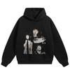 Streetwear Japanese Girl Graphic Pullover Unisex Oversized Hoodie