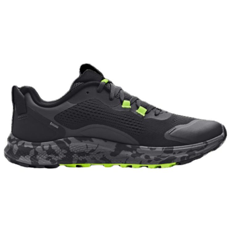 Under Armour Кроссовки Charged Bandit Trail 2 Jet Grey Lime Мужские Черные 3024186-102