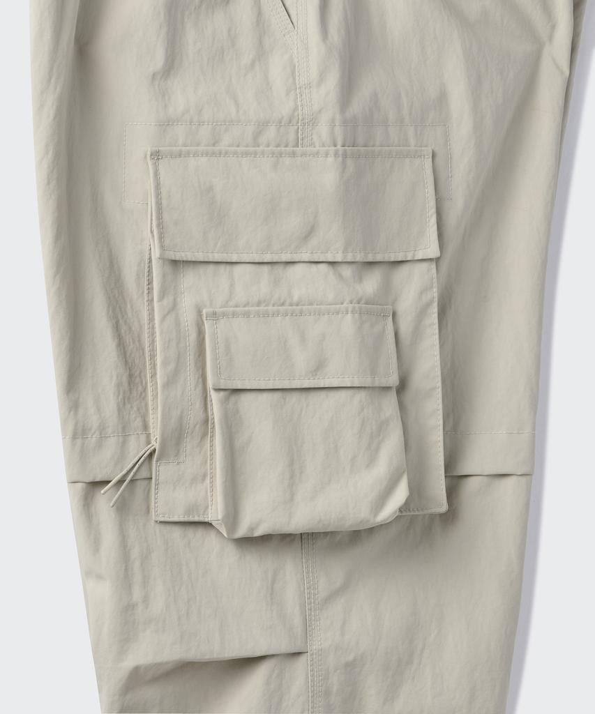 MUSINSA STANDARD [City Leisure] Belted Multi-Pocket Cargo Pants [Dusty Cream]