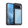 For Google Pixel 9 Phone Case WANLONFENG XC Series TPU Acrylic Cover with Tempered Glass (Big Lens Hole)