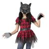 Halloween Cosplay Wolf Mask, Gloves, and Tail Outfit Holiday Party Prom Dressup Accessories
