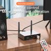Bluetooth 5.3 Передатчик Приемник Стерео Низкая Задержка AUX 3.5мм Оптический Беспроводной Музыкальный Аудио Адаптер Пульт Дистанционного Управления Для ТВ ПК