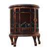 Electric Simulation Fireplace Stove Heater with Log for Burner Flame Effect LED Light Christmas Ornament Home Decor