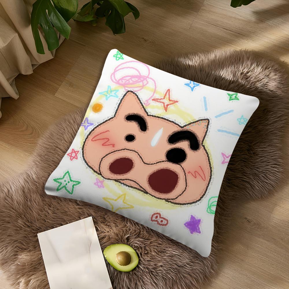Cartoon B-Buriburizaemon Cute Pig cushion cover For Bedroom Car Coffee Shop Room Soft Living Room Sofa Decorative Pillow Case