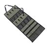 Camping Hanging   600D Oxford Fabric Tent Shed Storage Bag, Hanging Hooks and Mesh  s for Outdoor Picnic Green,
