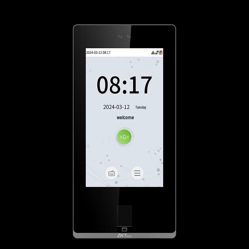 ZKTeco zFace1702 Динамический терминал распознавания лиц для учета рабочего времени и контроля доступа Штепсель CN (адаптер в комплекте)