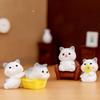 Micro-landscape OrnamentsGarden DecorationsResin Handicrafts Desktop Small Ornaments and Cute Cartoon Little Cats