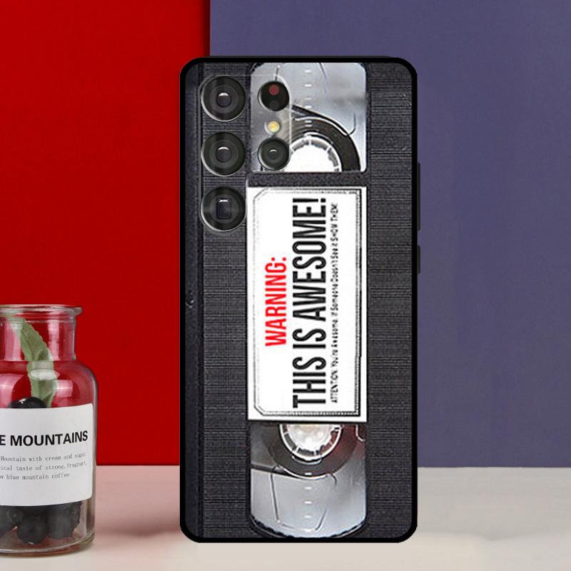 Ретро Кассетная Лента Винтажный Чехол Funda Для Samsung Galaxy S25 Ultra S9 S10 S20 S22 Plus S21 FE S23 S24 Ultra Чехол для Телефона
