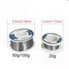 0.8mm 1.0mm 20g 50g 100g Soldering Tin Wire Tin Melt Rosin Core Solder Soldering Wire Roll No-clean FLUX 2.0%