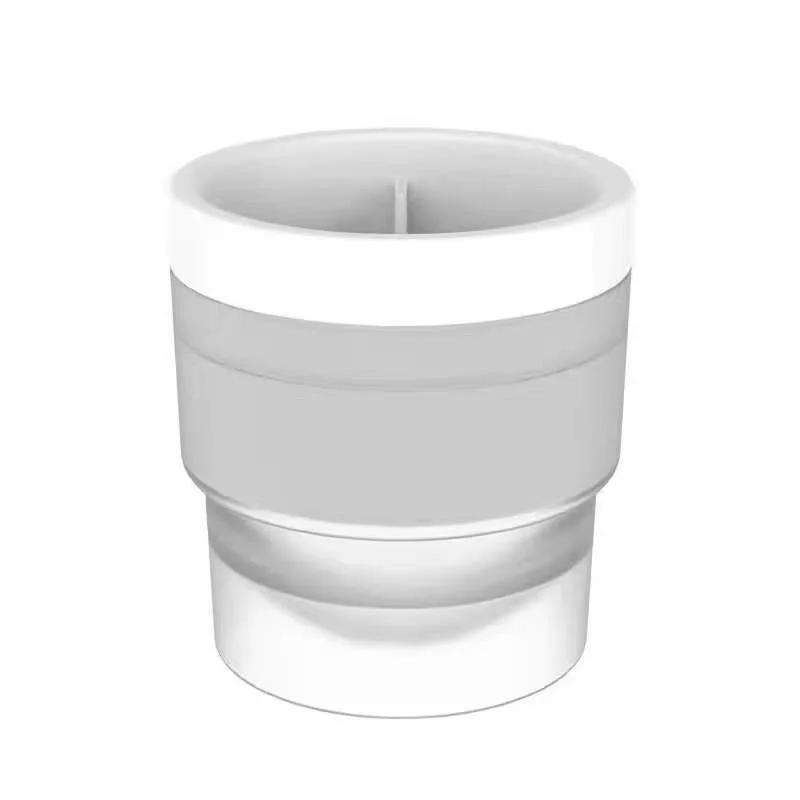 Силиконовая форма для льда, сфера, штабелируемая, медленно тающая, самодельная форма для изготовления ледяных шариков, пищевой поднос для льда для коктейлей, виски, напитков, бара