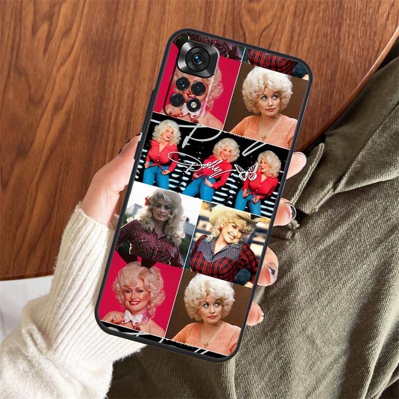 Чехол Долли Партон для Xiaomi Redmi Note 13 14 Pro 12 11 10 15 Pro Plus Redmi 15 C 13 10C 12C 13C 14C