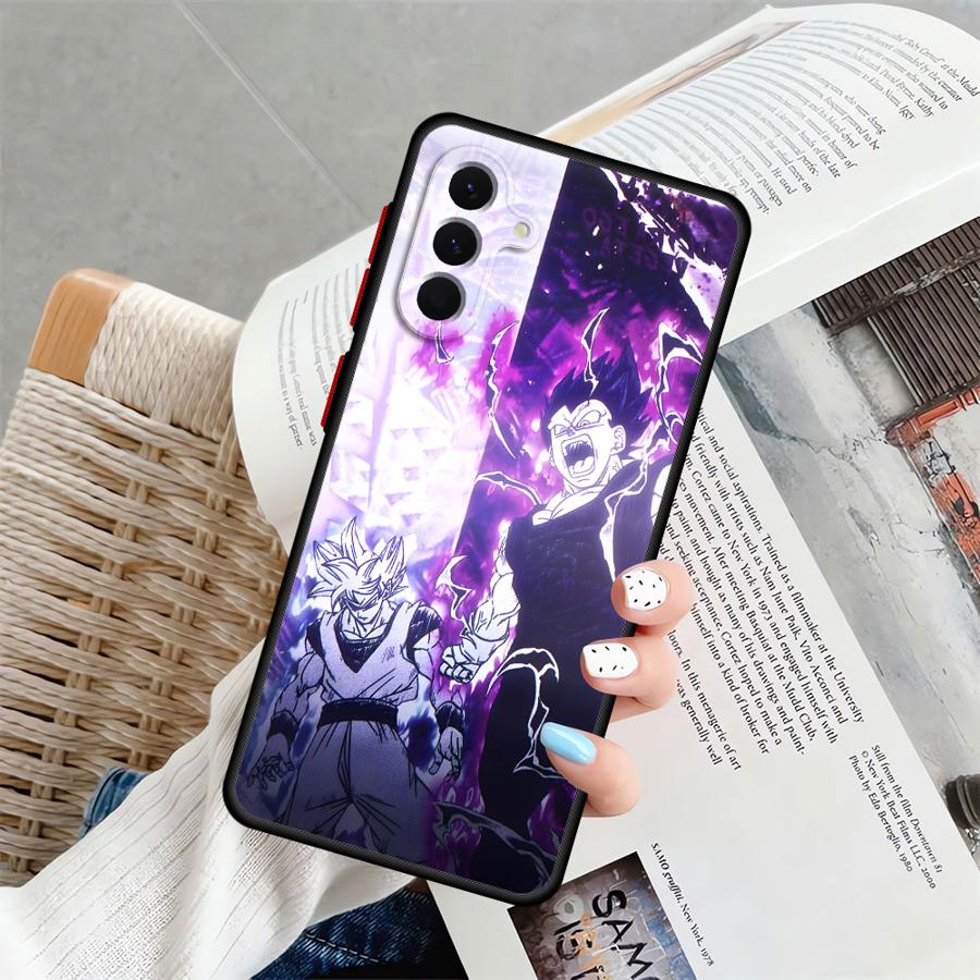 Чехол для телефона Dragon Ball Goku Vegeta для Samsung Galaxy A54 A24 A21s A73 A22 A34 A53 A52 A56 A25 A26 A35 A36