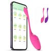 Вибратор-трусики для точки G с управлением через приложение, Bluetooth для дальнего действия, носимое яйцо, взрослые секс-игрушки для влагалища для женщин, пары, женская игрушка