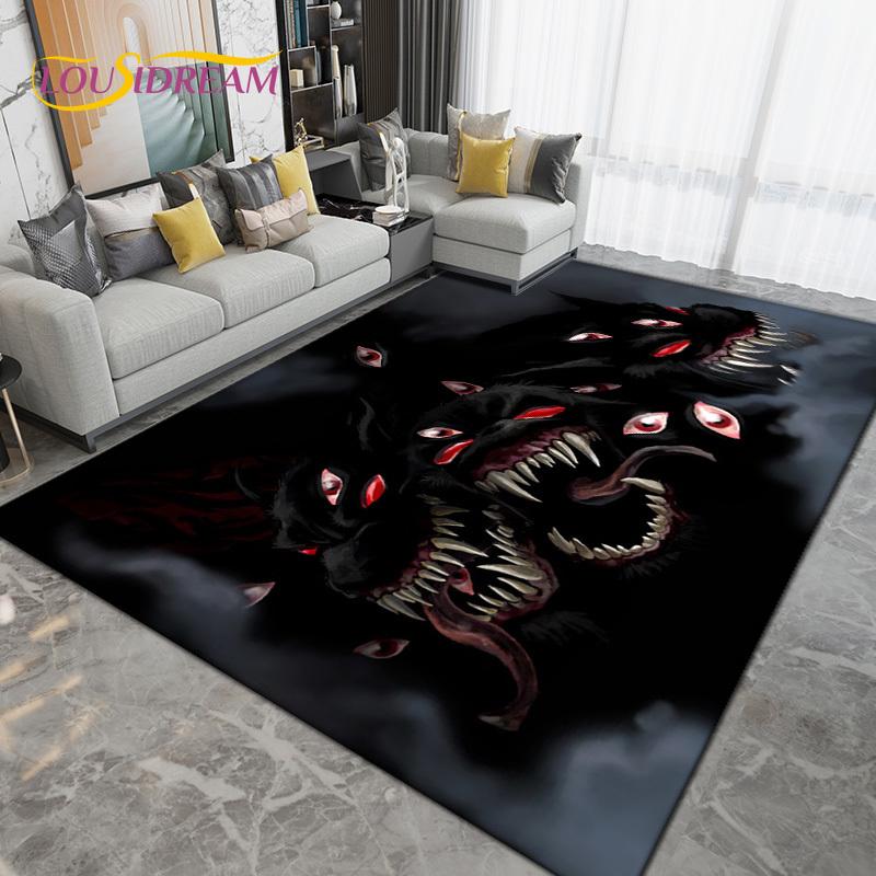 Wolf Wolf Spirit Series Area Rug Large, ковровое покрытие для гостиной, спальни, дивана, кухни, ванной комнаты, коврик для двери, нескользящий напольный коврик в подарок