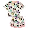 Girls All-Over Print Short Pajamas Set