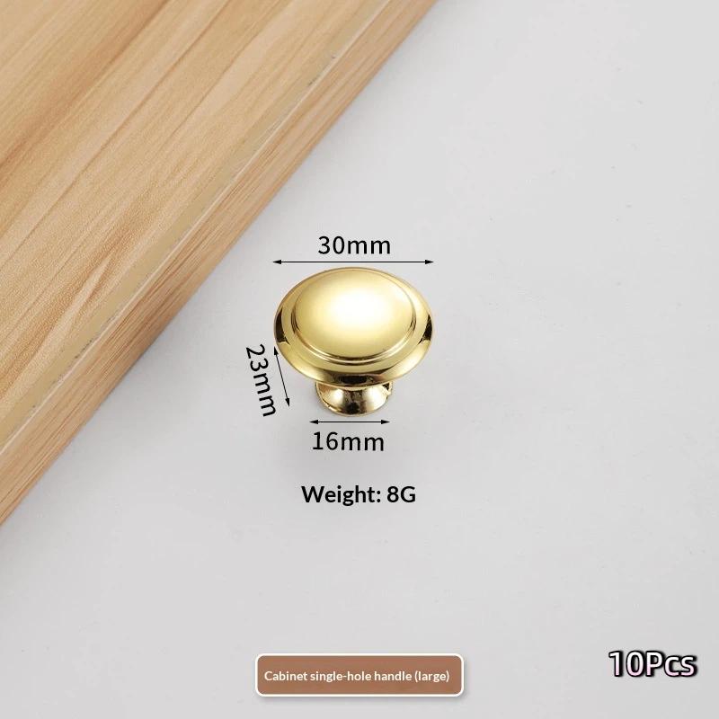 Нержавеющая сталь Ручки для шкафа Одиночное отверстие Ручка Комод Ручки-тяжки 23 мм - 30 мм С винтом Ручки для ящика Фурнитура Аксессуар
