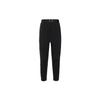 Solid Color Comfortable Elastic Waist Casual Pants Women Bottoms Black 1345600-001