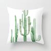Nordic Style Tropical Plant Cactus Pattern Cushion Cover Sofa Car Office Pillowcase Home Decor Pillowcase