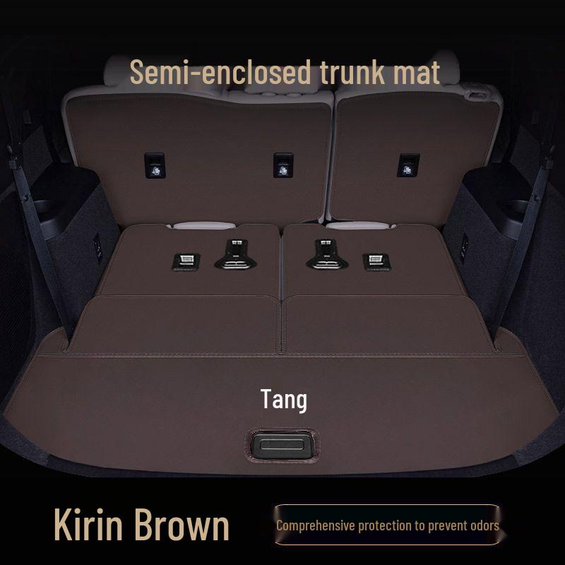 Экологичный коврик в багажник для BYD Tang DM/EV/DM-i/Glory Edition - Улучшение бампера